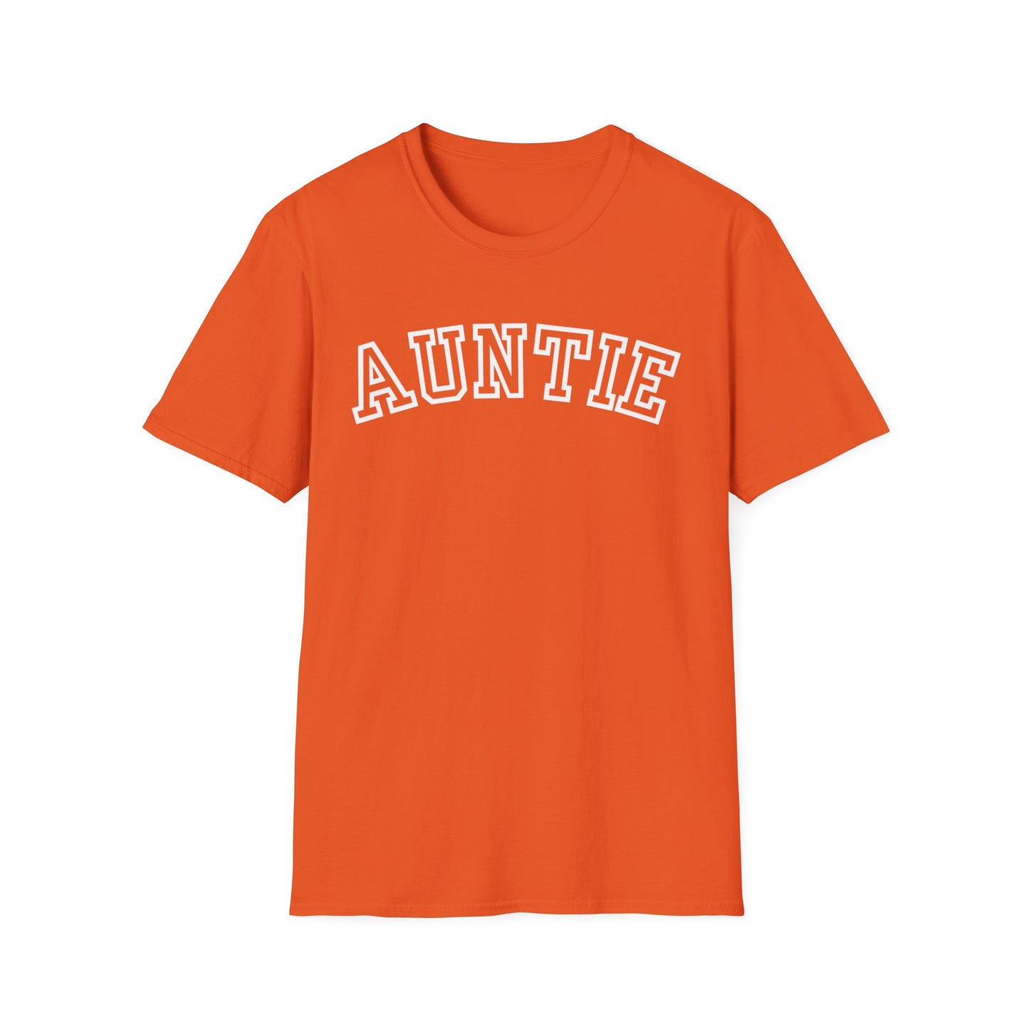 Auntie Block Letter T-Shirt