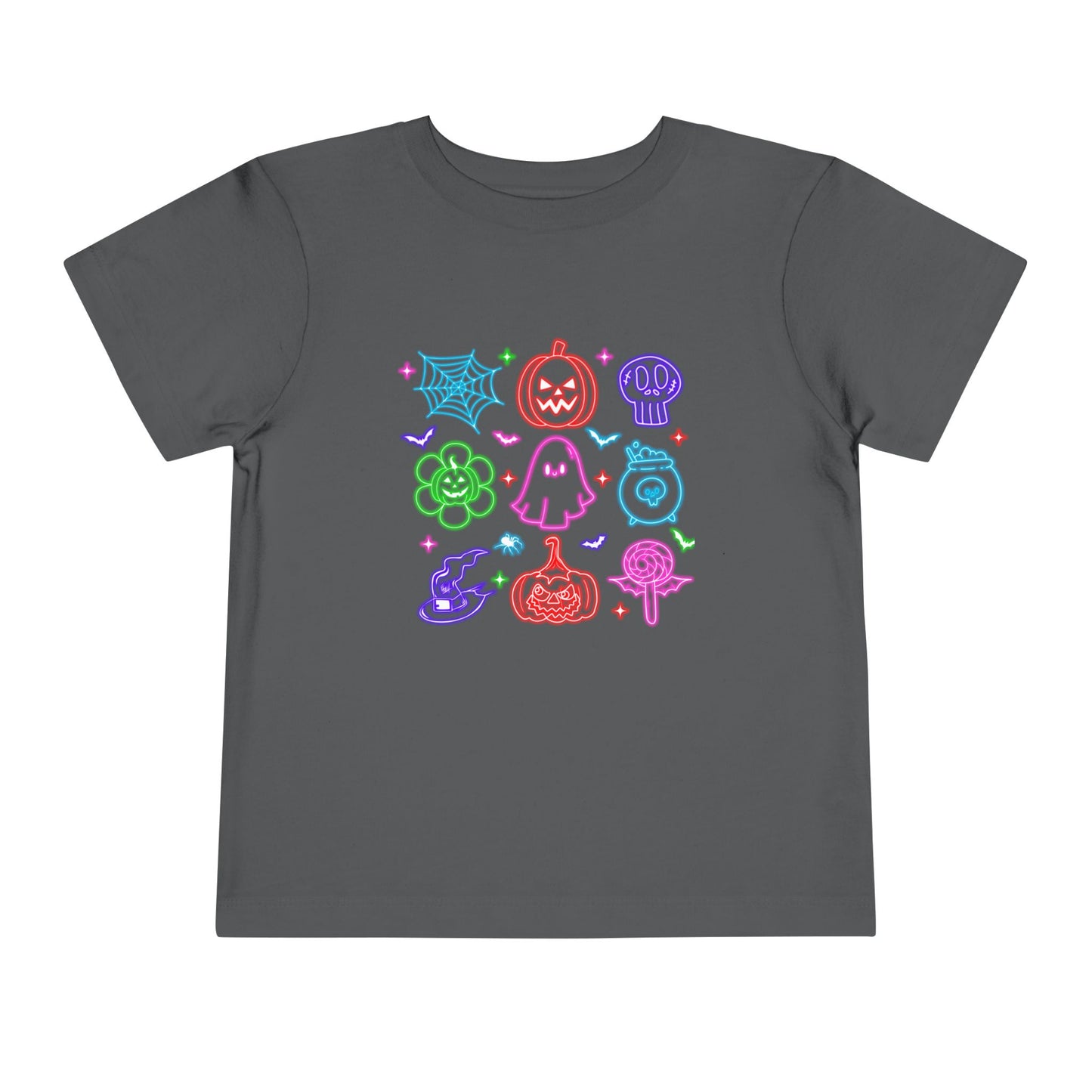 Halloween Emojis - Toddler Short Sleeve Tee