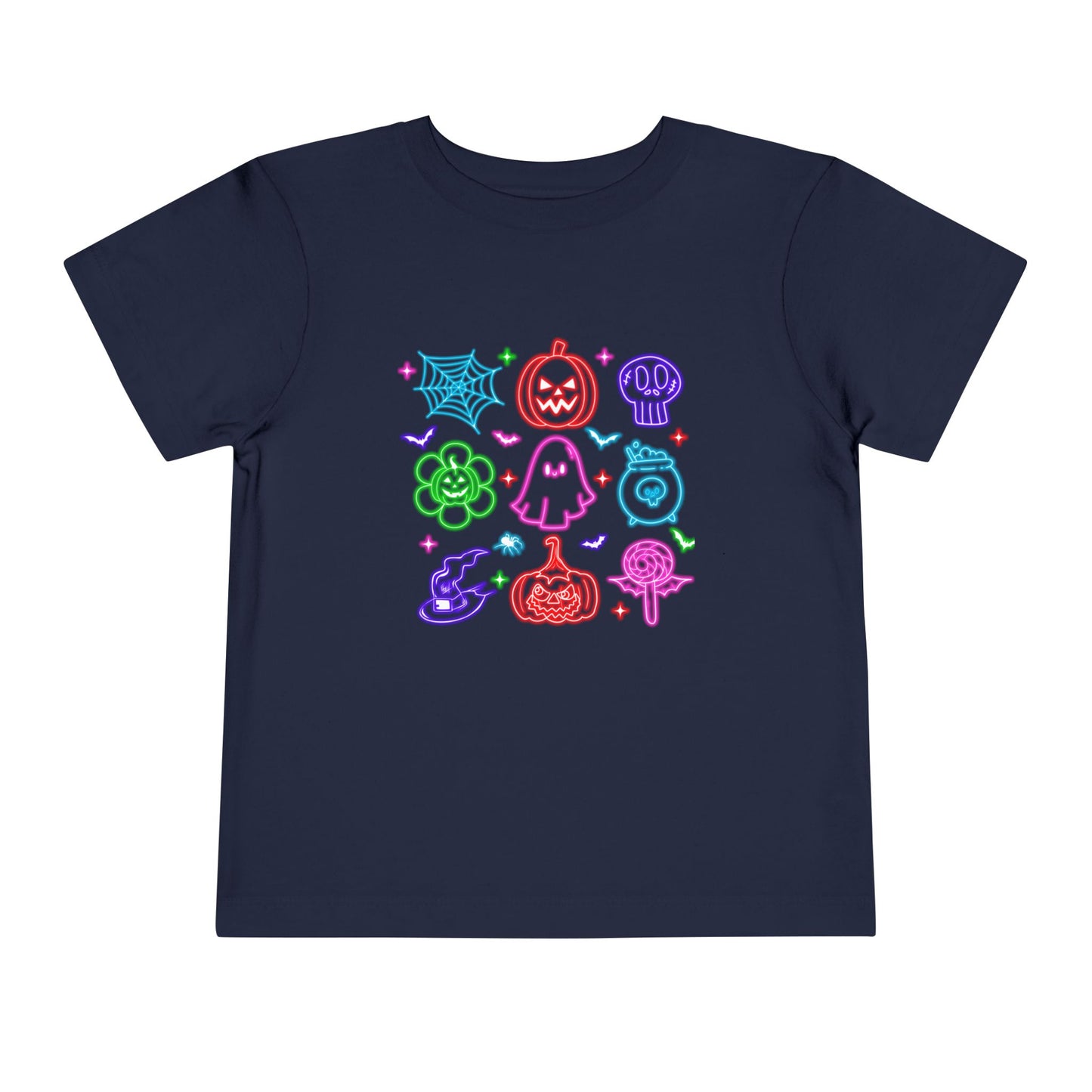 Halloween Emojis - Toddler Short Sleeve Tee