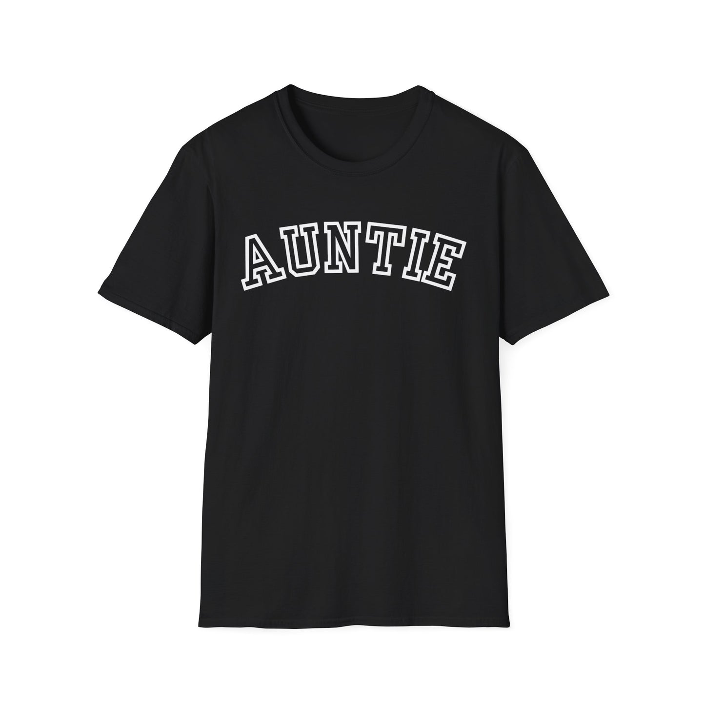 Auntie Block Letter T-Shirt