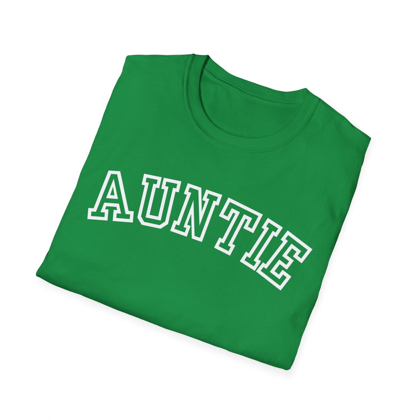 Auntie Block Letter T-Shirt