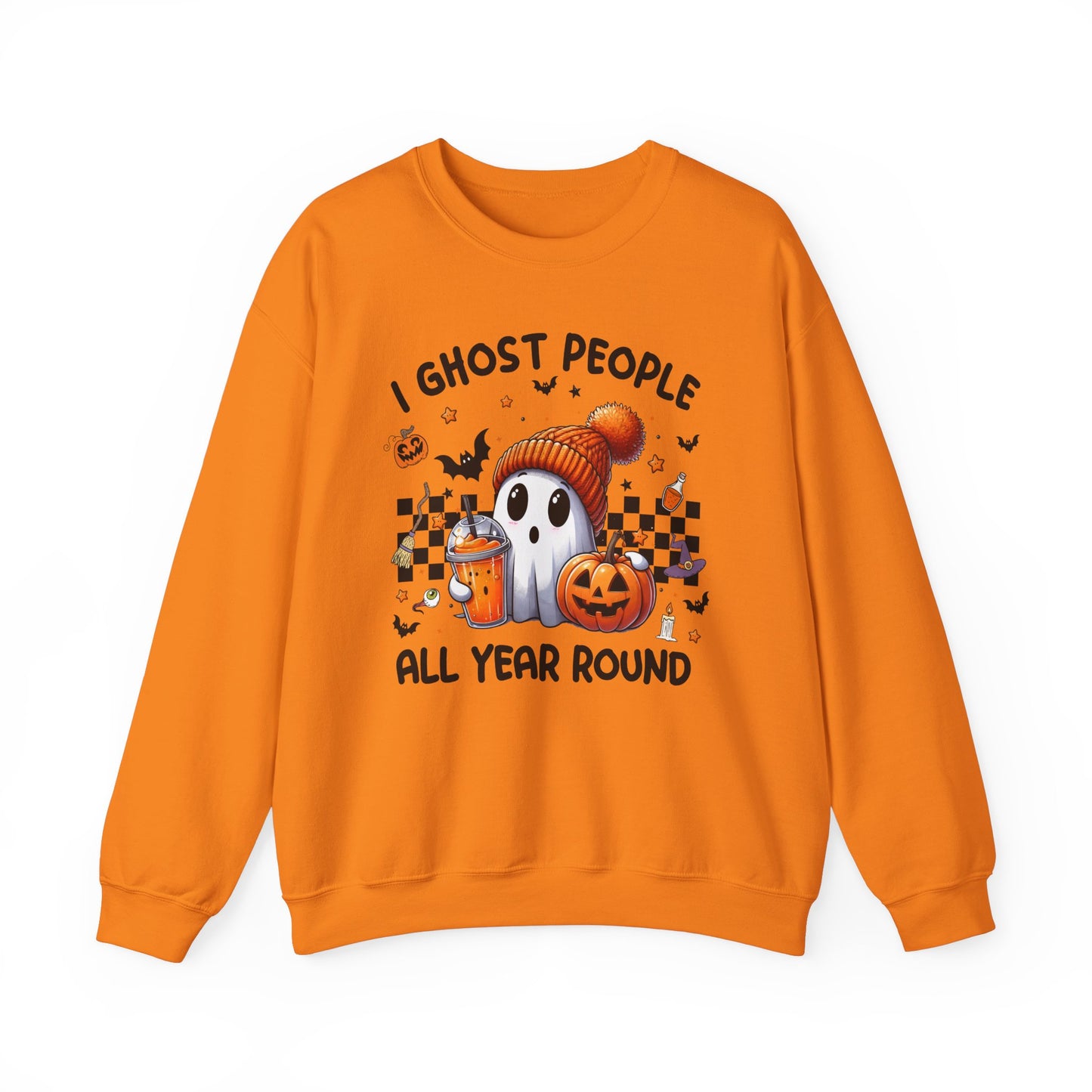 Halloween I Ghost People All Year Round Sweatshirt