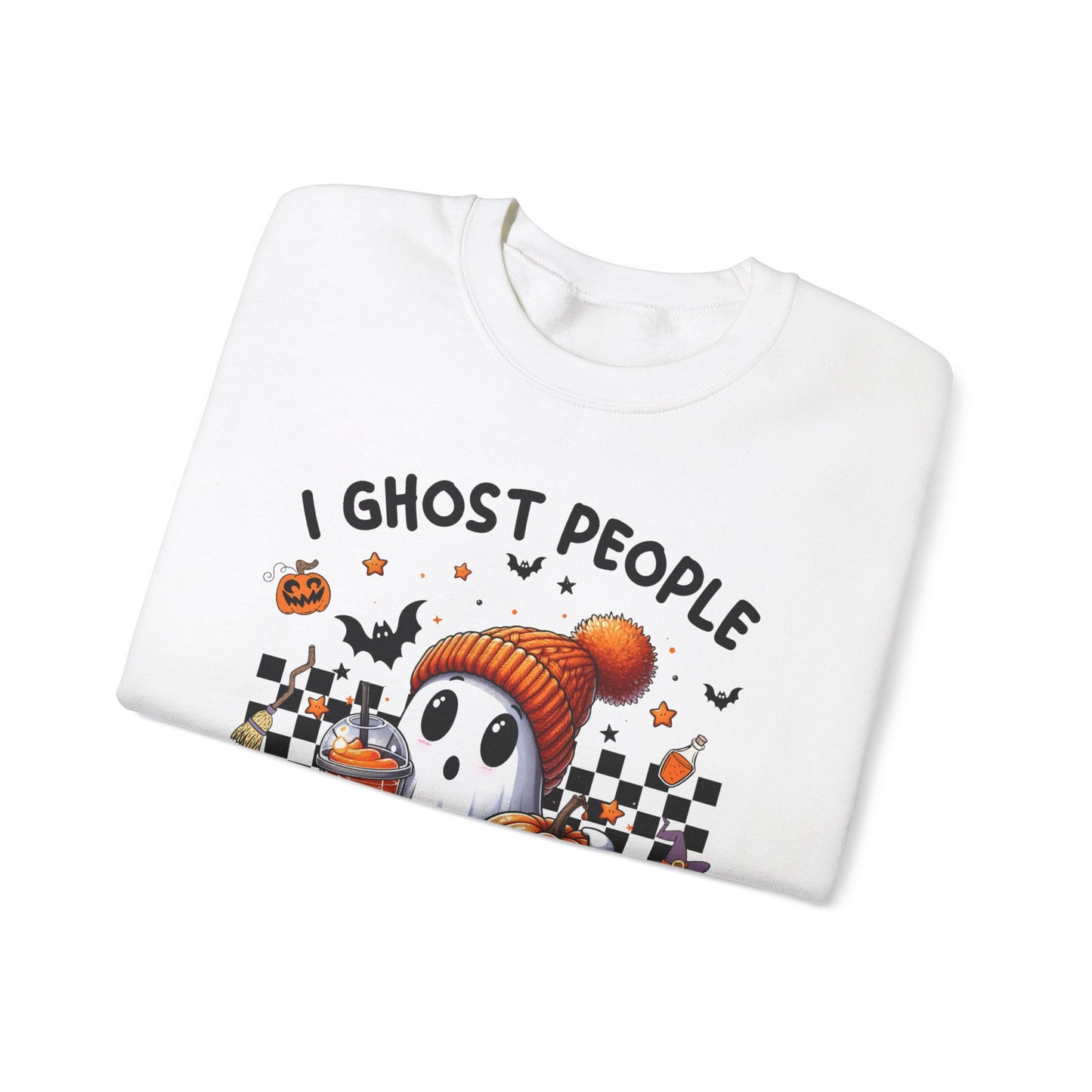 Halloween I Ghost People All Year Round Sweatshirt