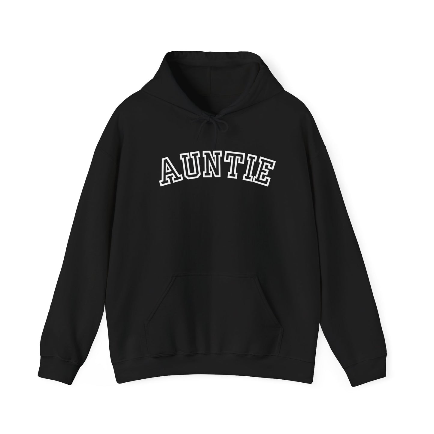 Auntie Block Letter Hoodie