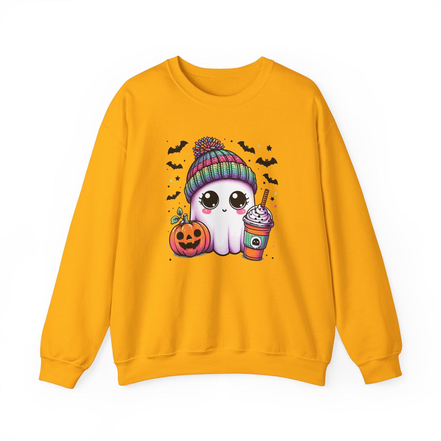 Halloween Sweatshirt - Ghost with Latte