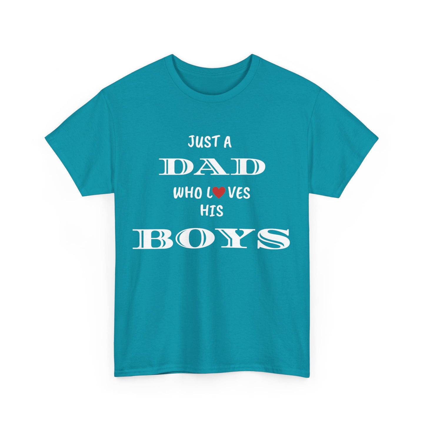 Just a Dad Who Loves His Boys T-Shirt