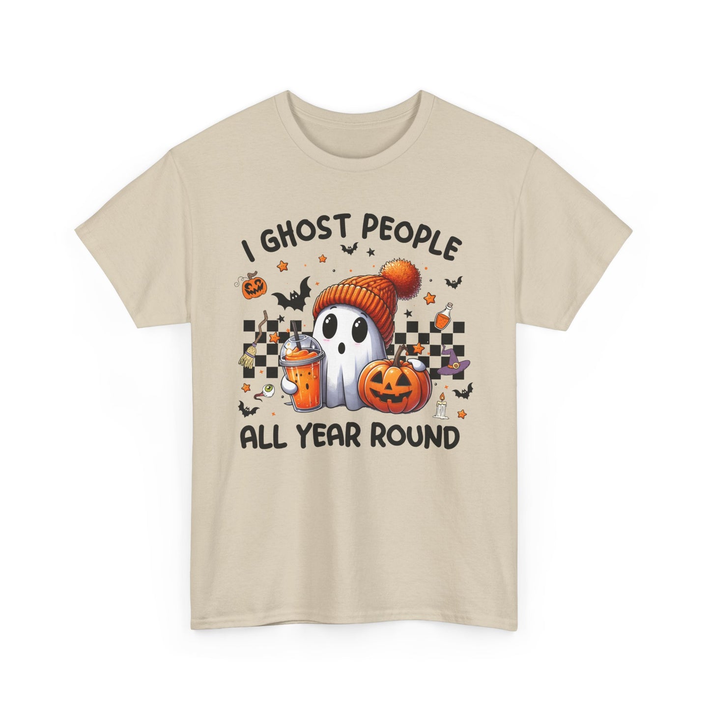 Halloween I Ghost People All Year Round T-Shirt