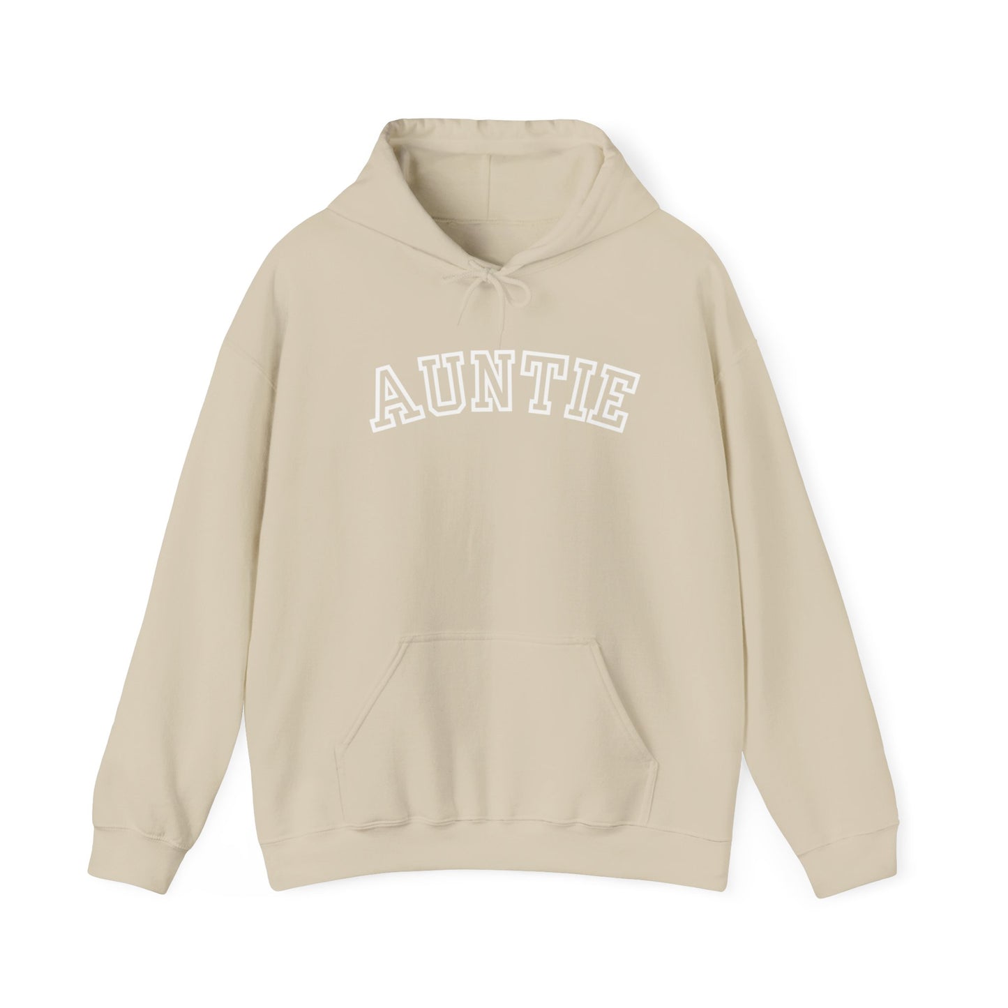 Auntie Block Letter Hoodie