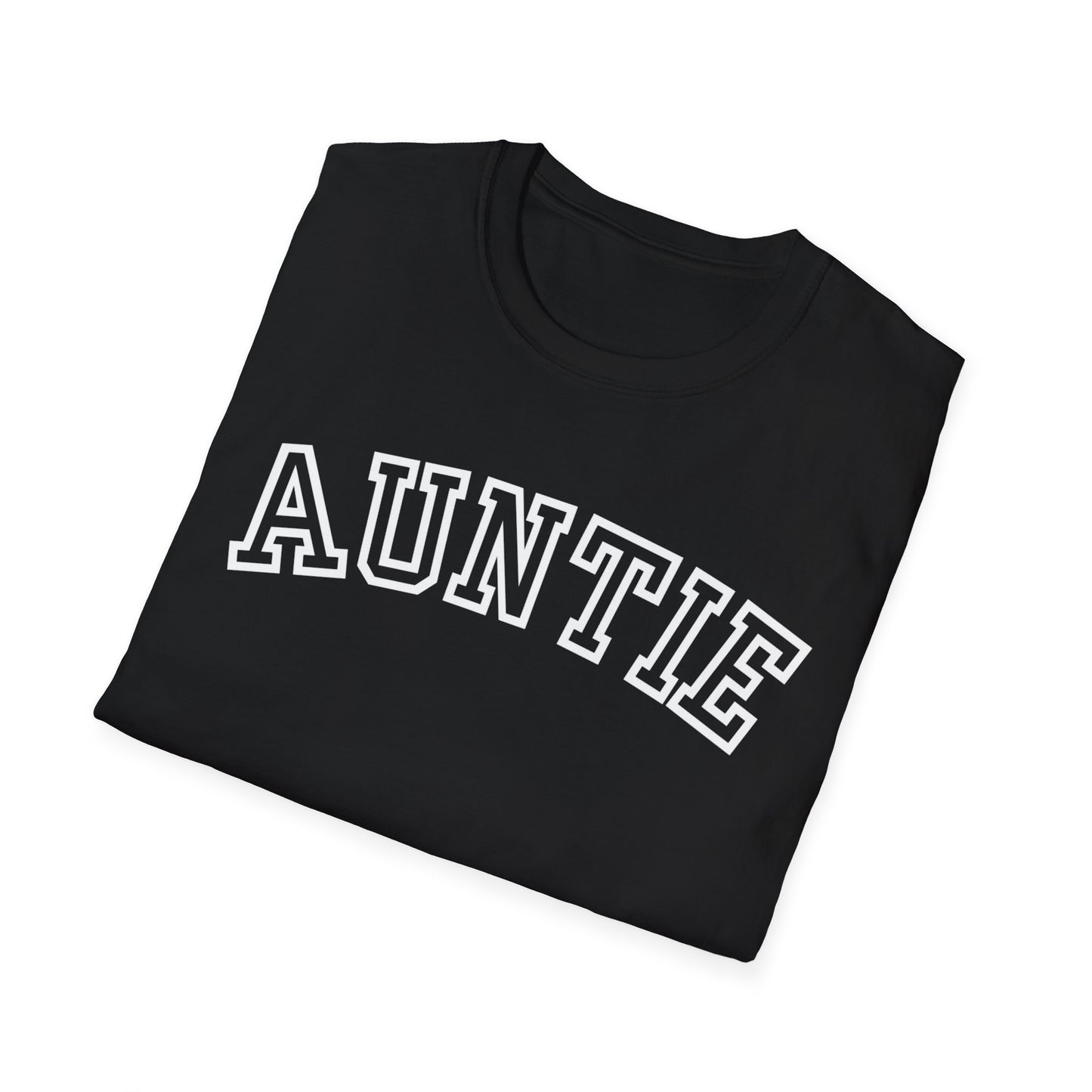 Auntie Block Letter T-Shirt