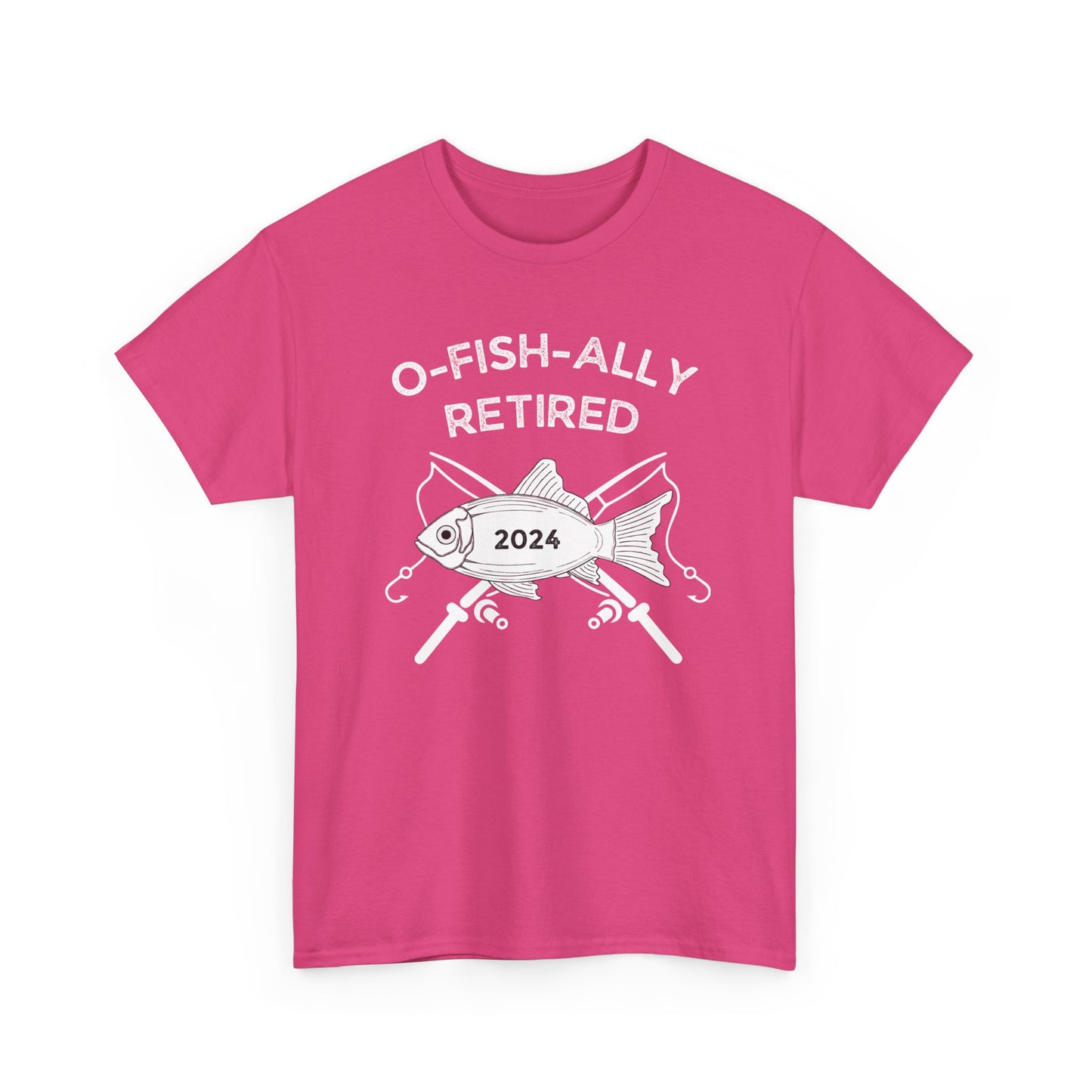 O-FISH-ALLY Retired - Unisex Heavy Cotton Tee