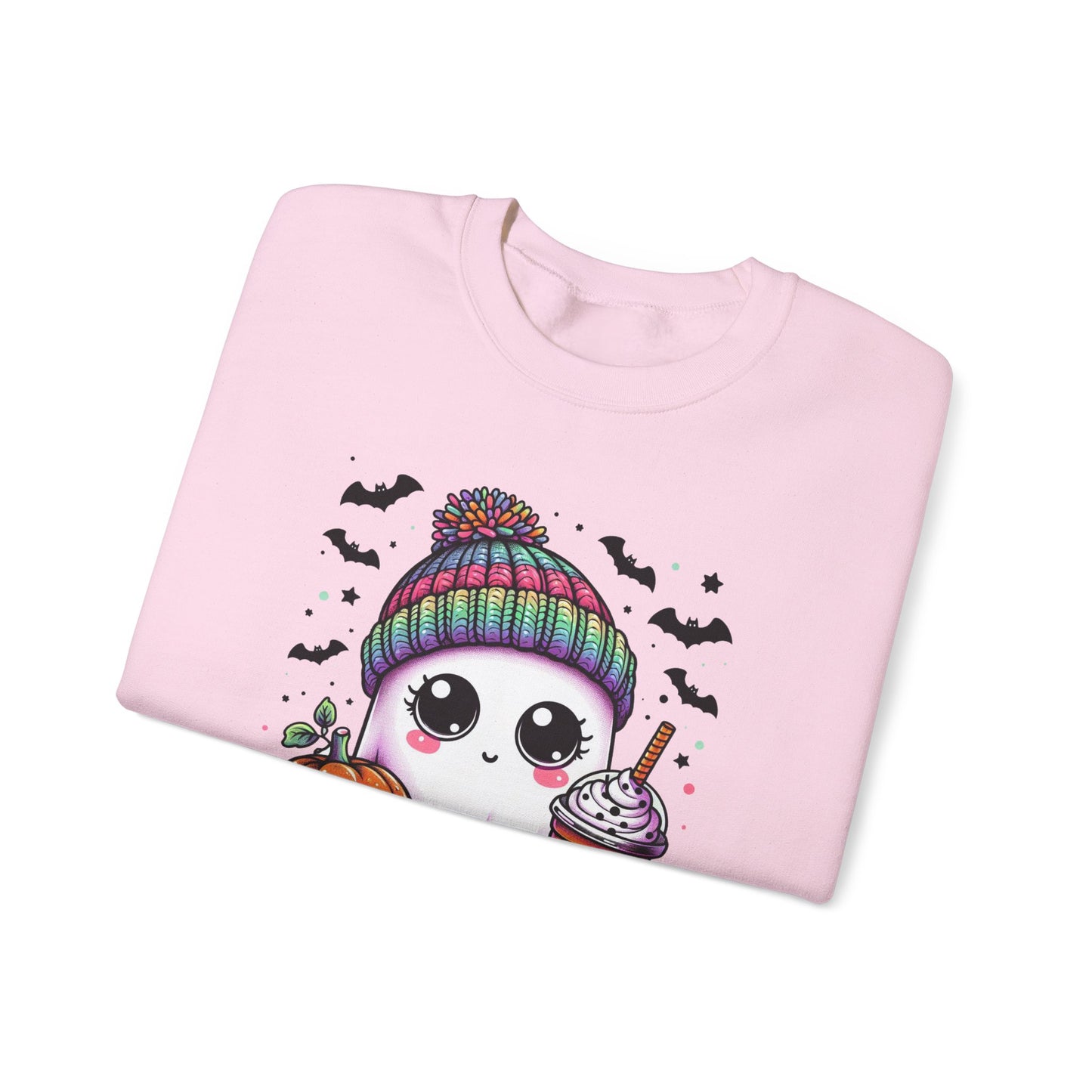 Halloween Sweatshirt - Ghost with Latte