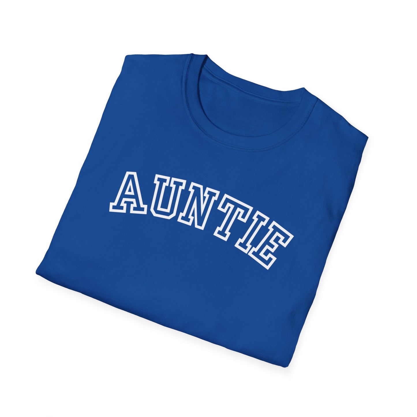 Auntie Block Letter T-Shirt