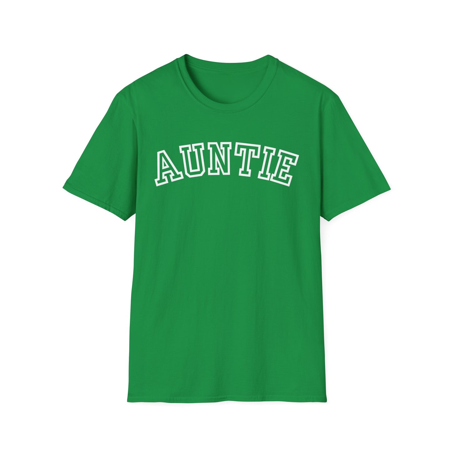 Auntie Block Letter T-Shirt