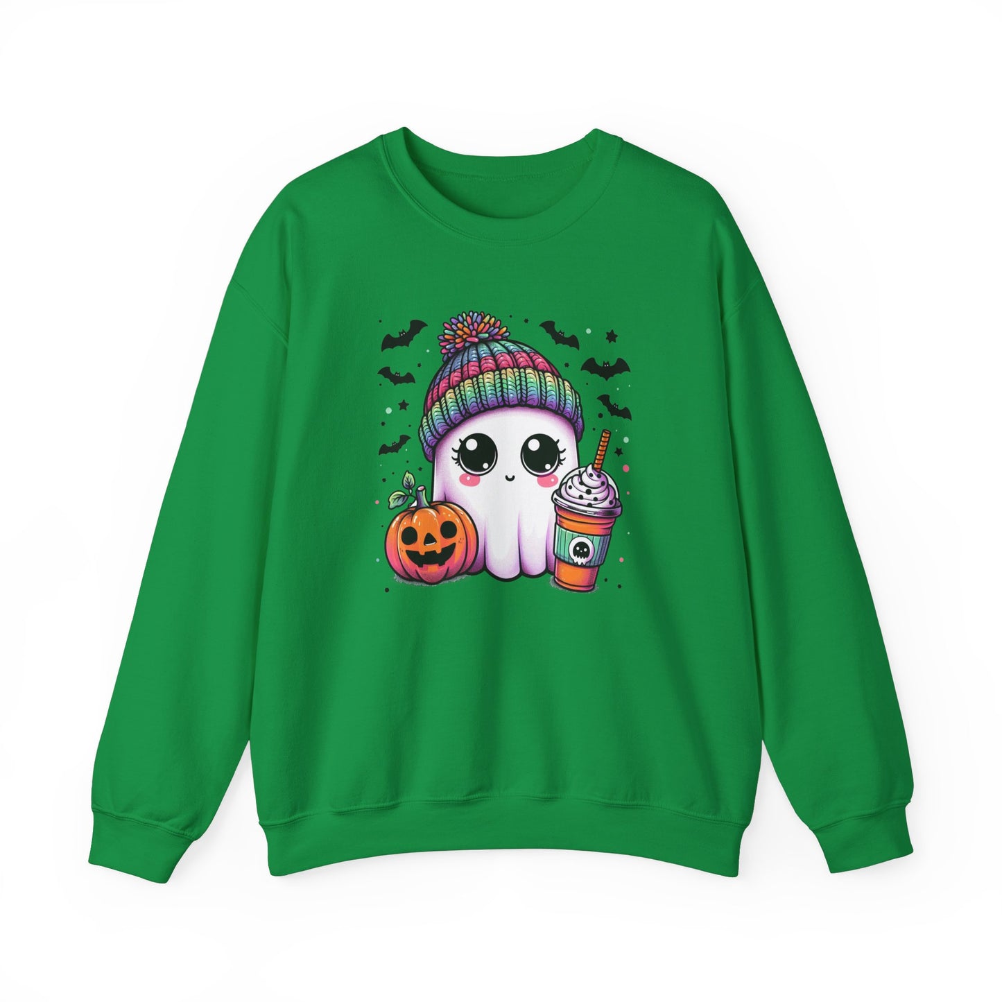 Halloween Sweatshirt - Ghost with Latte