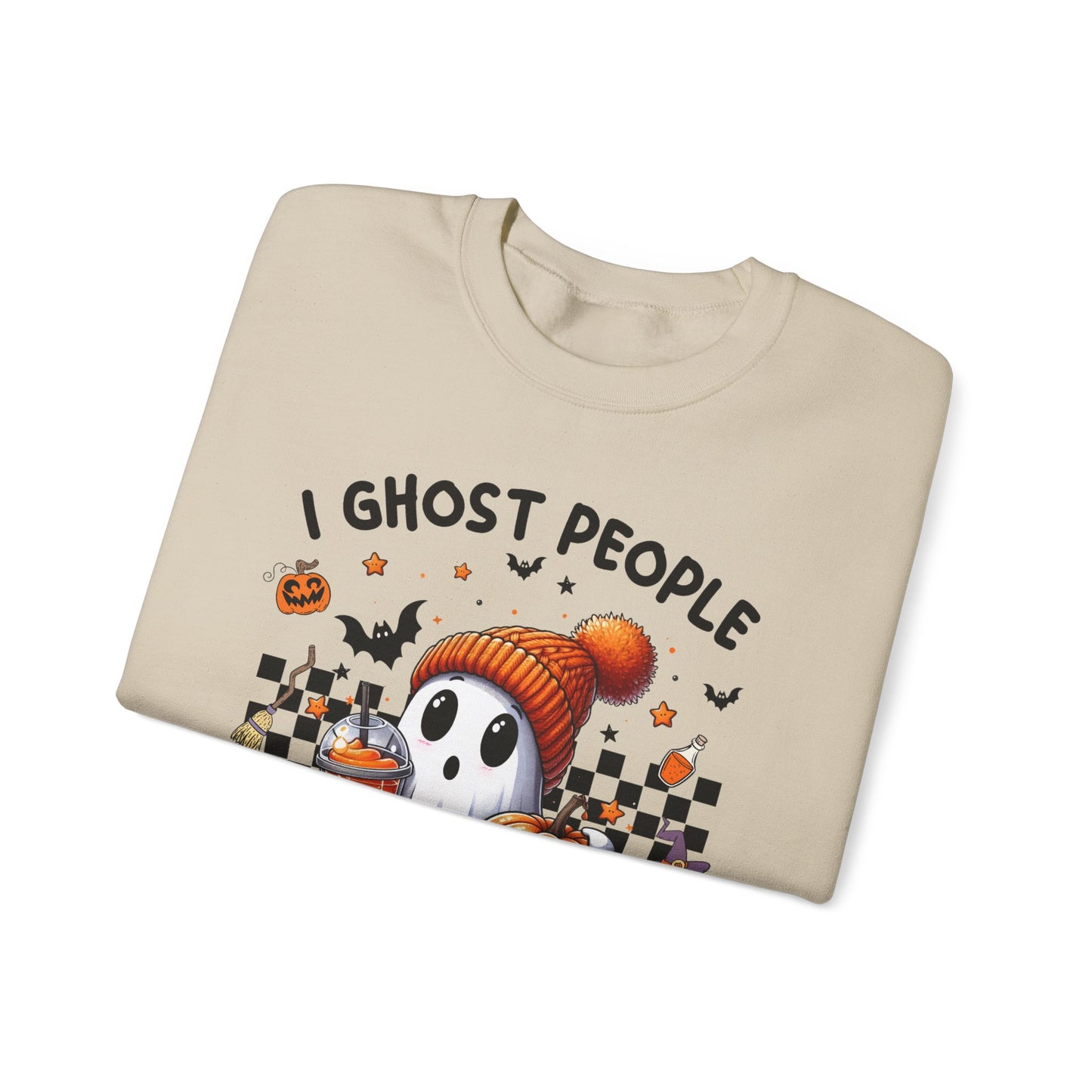 Halloween I Ghost People All Year Round Sweatshirt