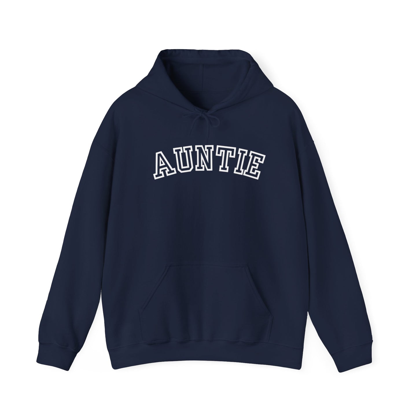 Auntie Block Letter Hoodie