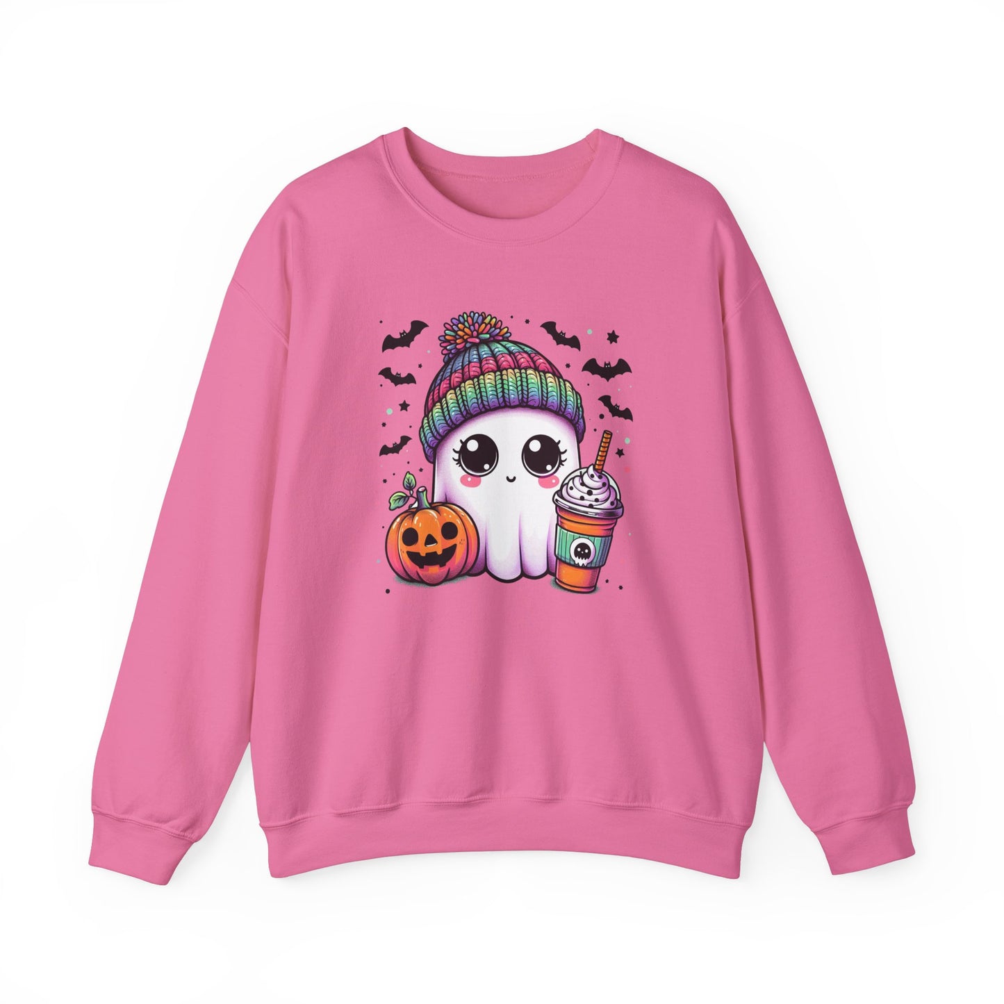 Halloween Sweatshirt - Ghost with Latte