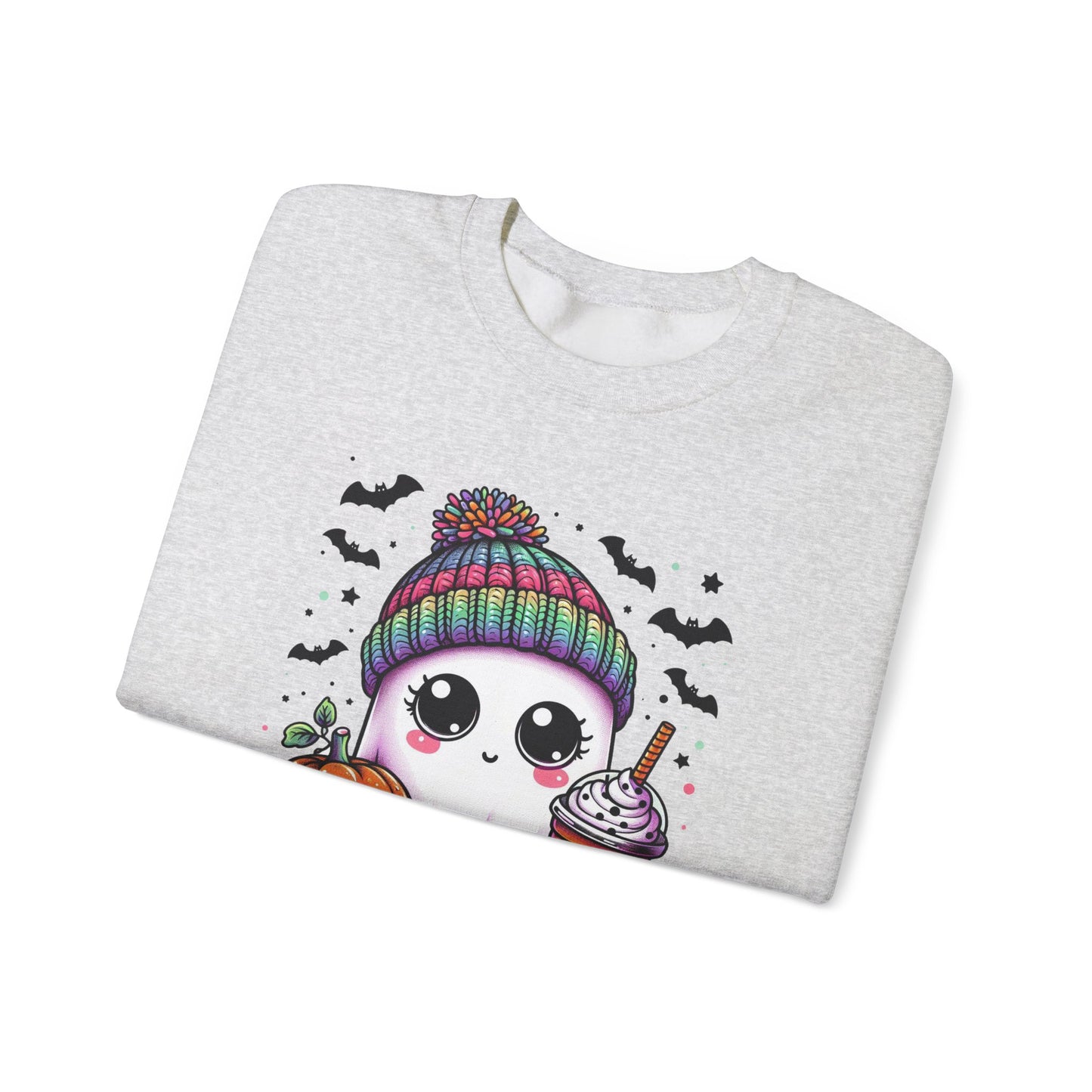 Halloween Sweatshirt - Ghost with Latte