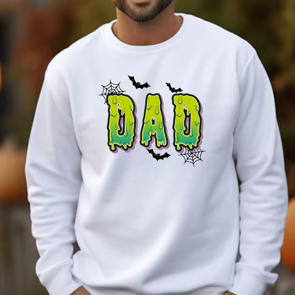 DAD Green Slime Halloween Hoodie | Sweatshirt | Tshirt