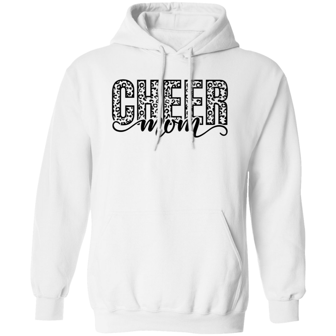 Cheer Mom Leopard Hoodie | Sweatshirt