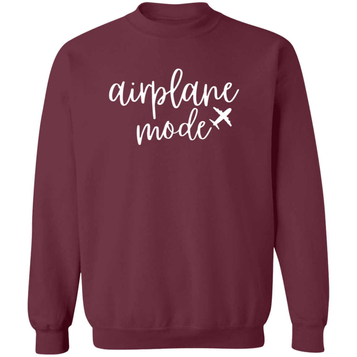 AIRPLANE MODE (White) - Sweatshirt