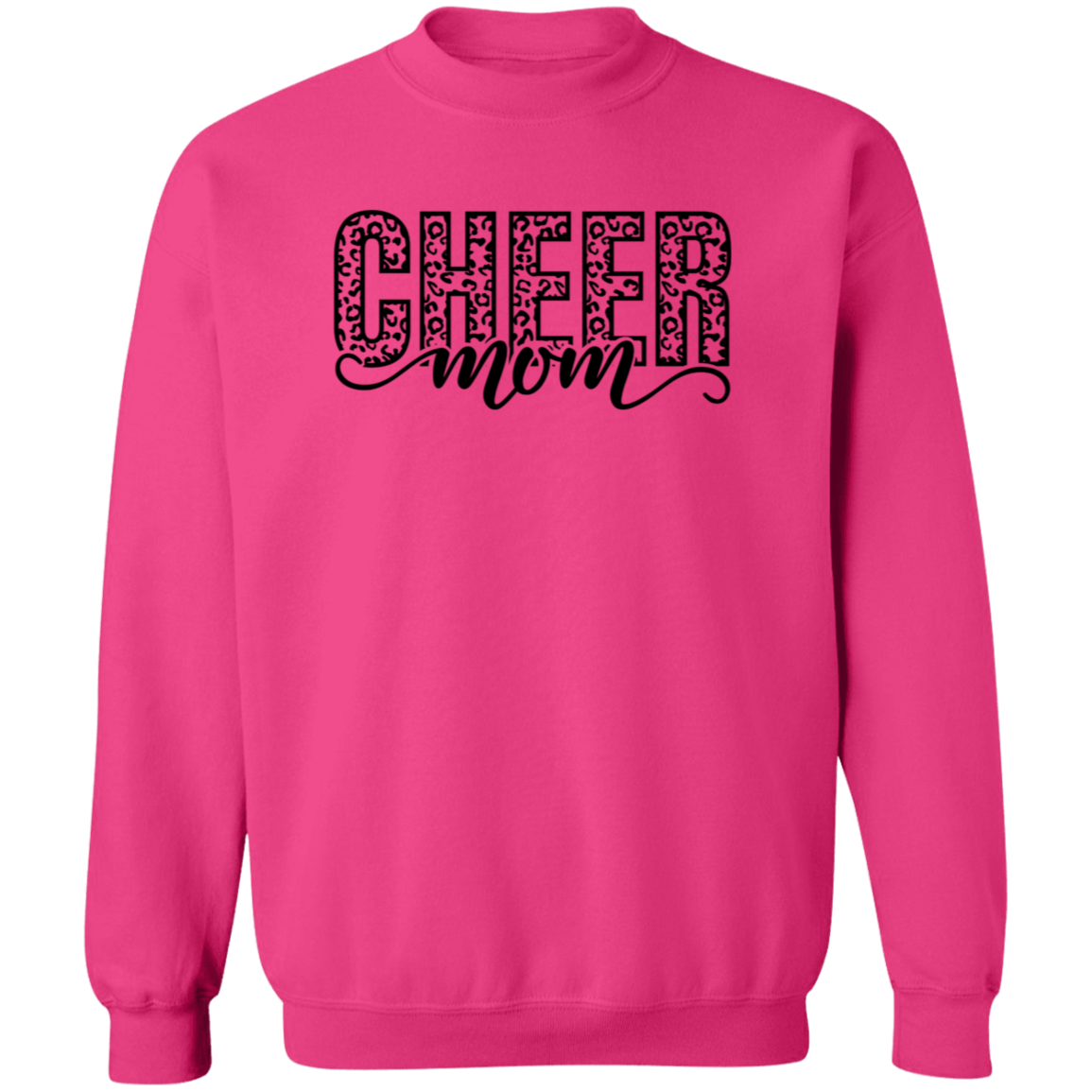 Cheer Mom Leopard Hoodie | Sweatshirt