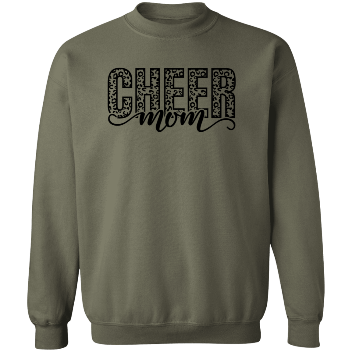 Cheer Mom Leopard Hoodie | Sweatshirt