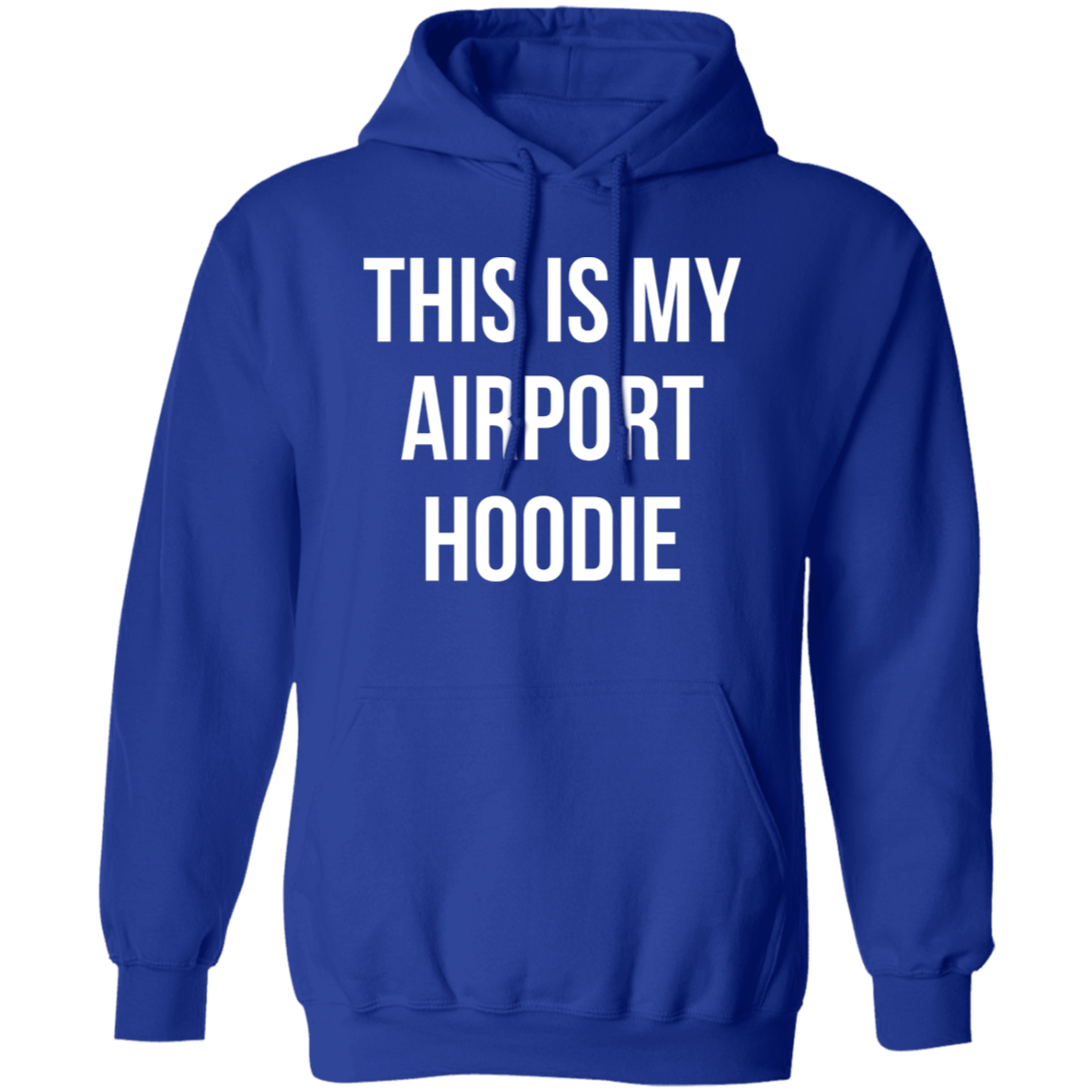 THIS IS MY AIRPORT HOODIE (White)