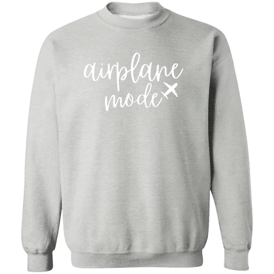 AIRPLANE MODE (White) - Sweatshirt