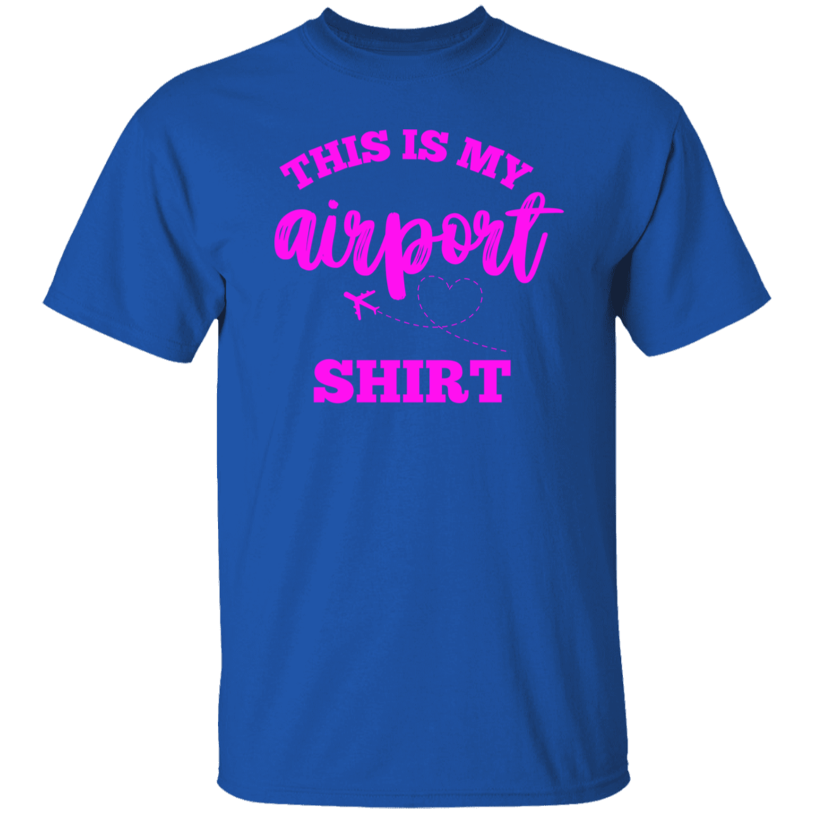 This Is My Airport T-Shirt (Pink)