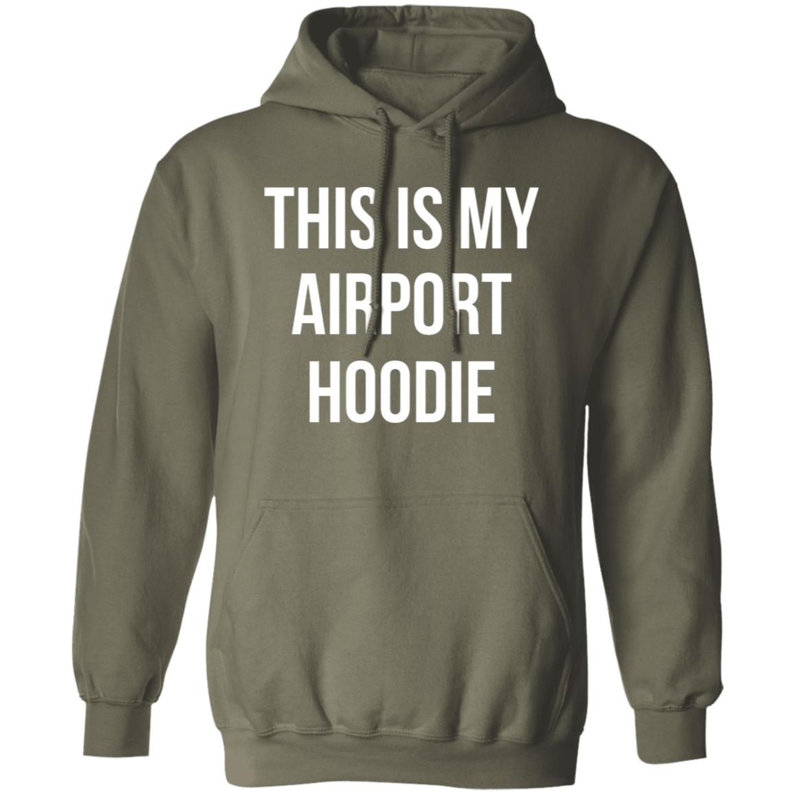 THIS IS MY AIRPORT HOODIE (White)