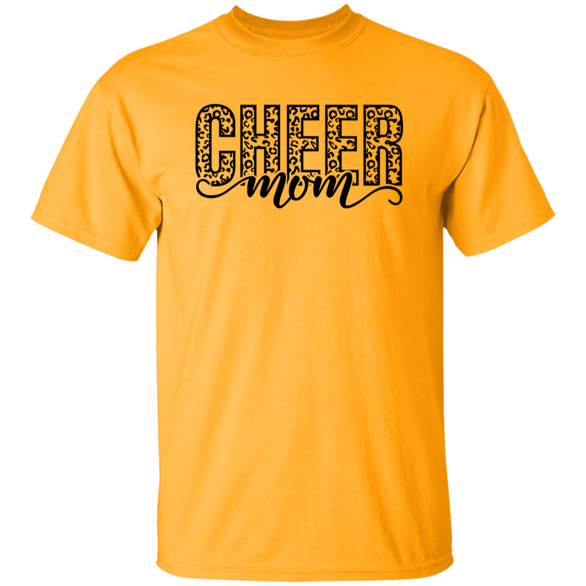 Cheer Mom Leopard T-Shirt