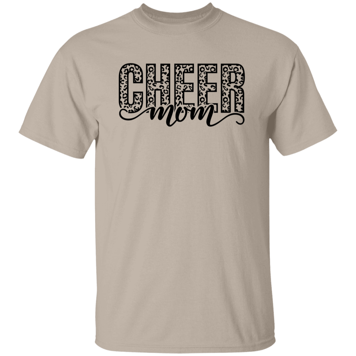 Cheer Mom Leopard T-Shirt