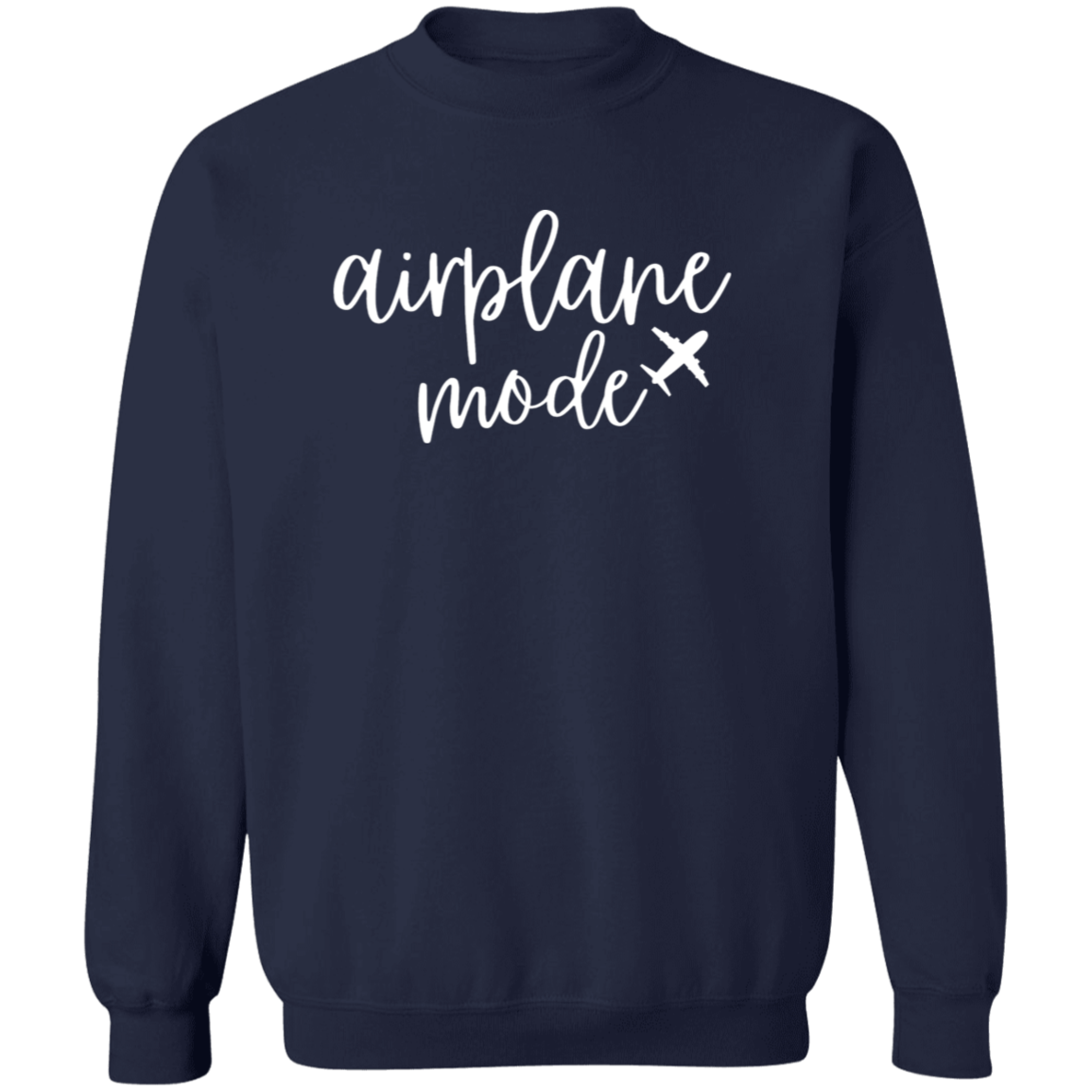 AIRPLANE MODE (White) - Sweatshirt