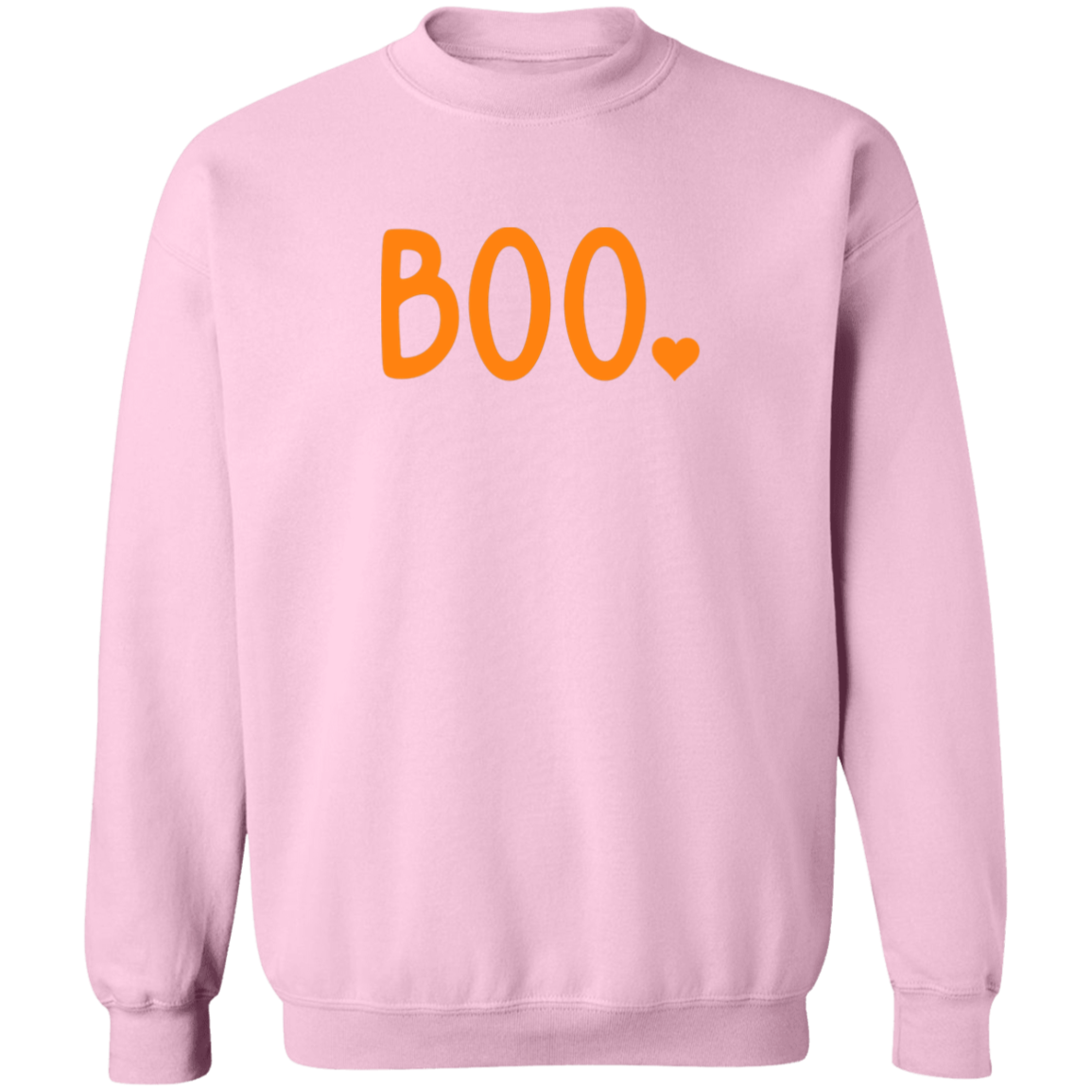 Boo Heart Halloween Sweatshirt