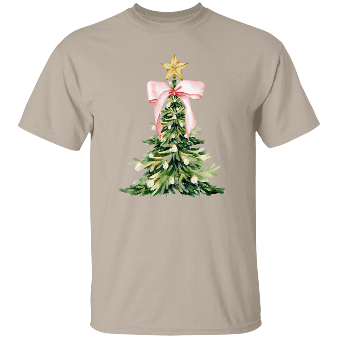 Christmas Pink Christmas Tree T-Shirt | Sweatshirt