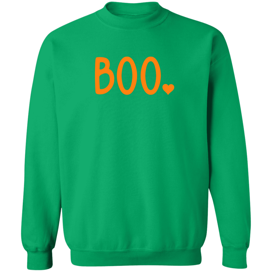 Boo Heart Halloween Sweatshirt