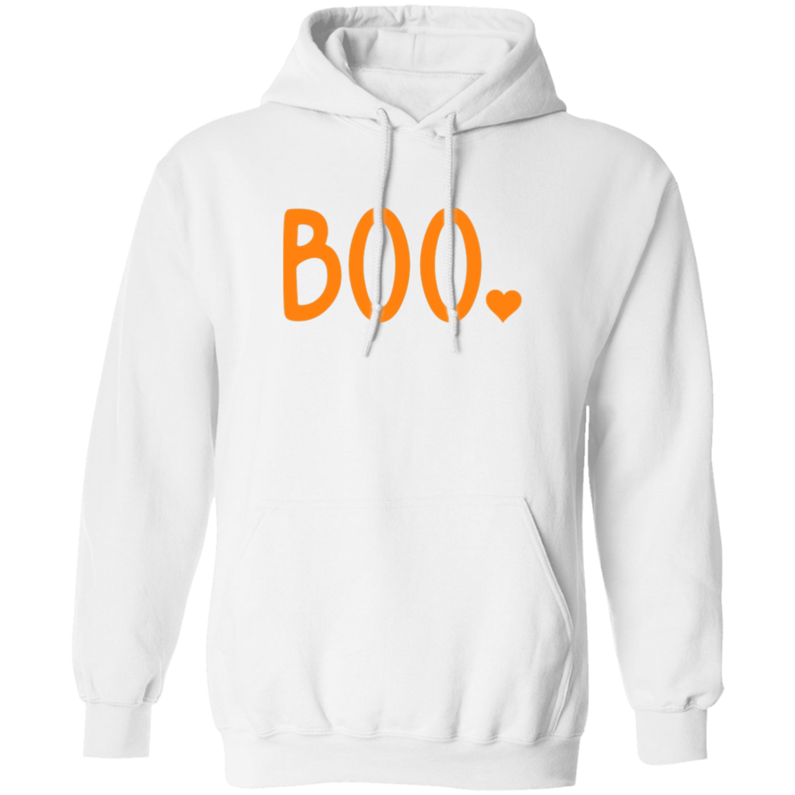 Boo Heart Halloween Hoodie