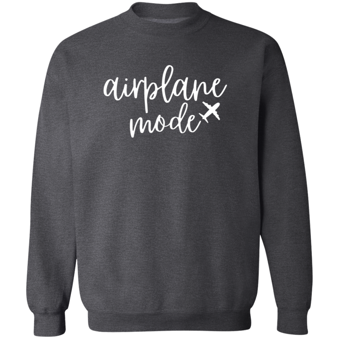 AIRPLANE MODE (White) - Sweatshirt