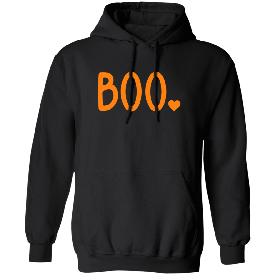 Boo Heart Halloween Hoodie