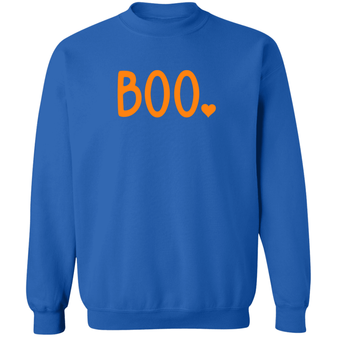 Boo Heart Halloween Sweatshirt