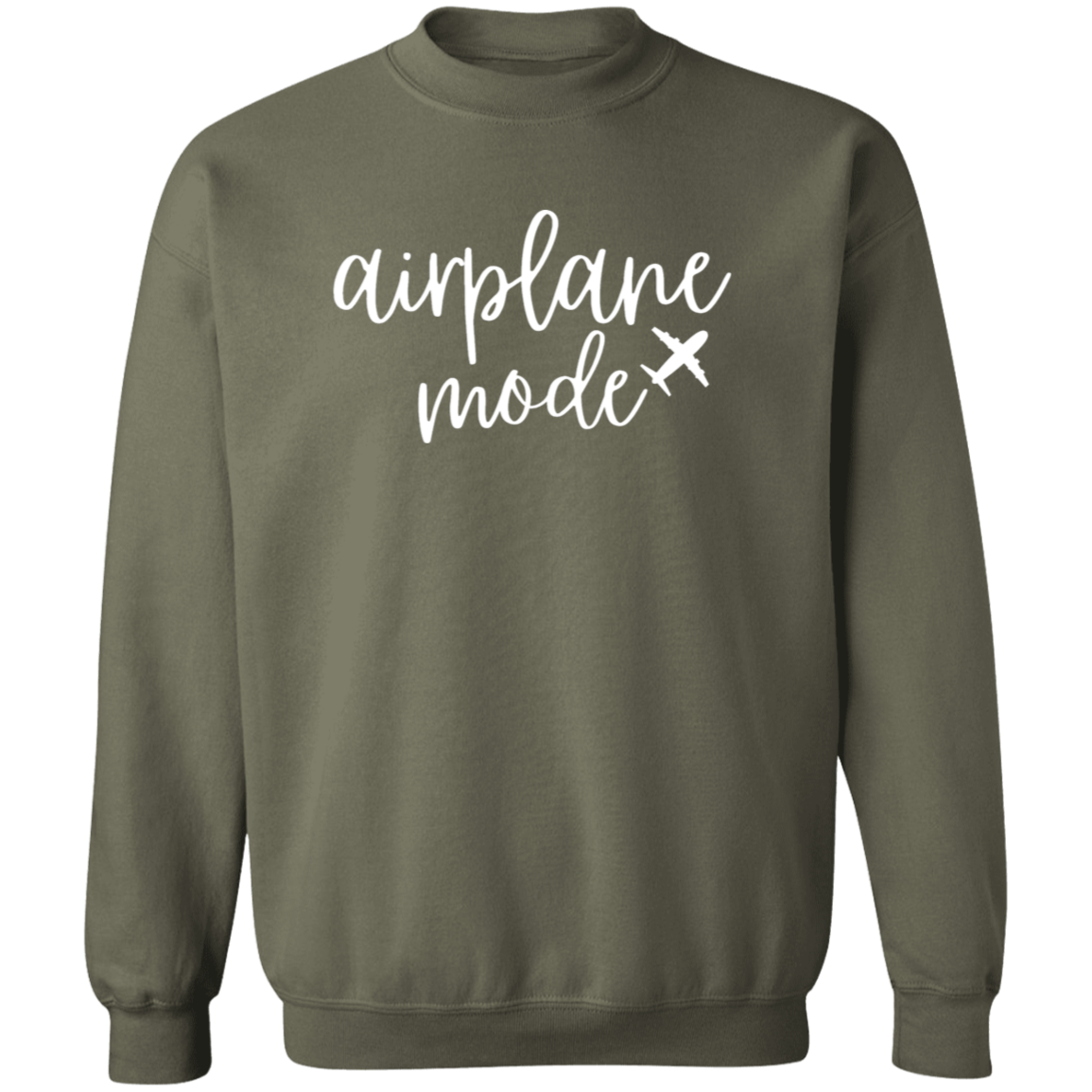 AIRPLANE MODE (White) - Sweatshirt