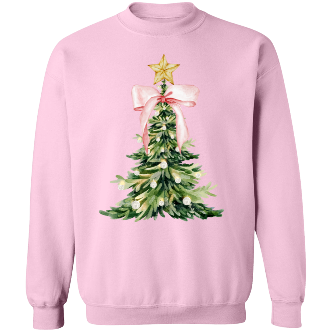 Christmas Pink Christmas Tree T-Shirt | Sweatshirt