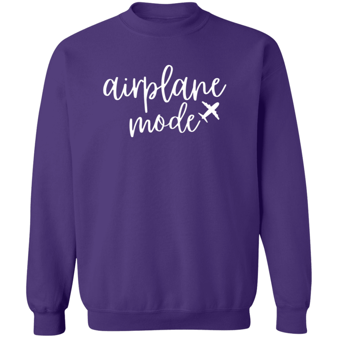 AIRPLANE MODE (White) - Sweatshirt