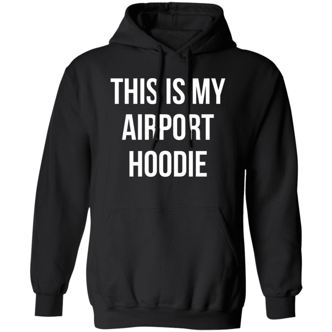 THIS IS MY AIRPORT HOODIE (White)