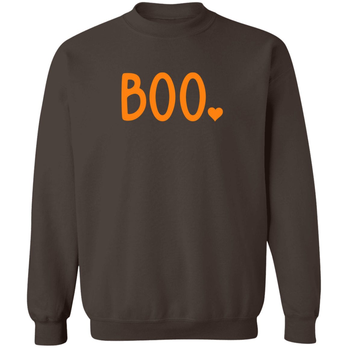 Boo Heart Halloween Sweatshirt