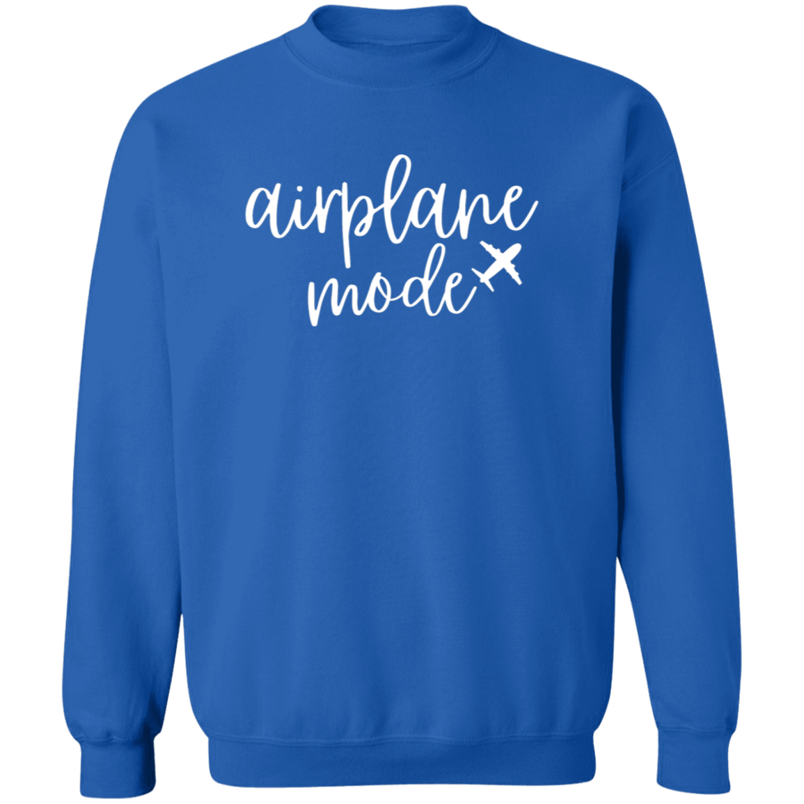 AIRPLANE MODE (White) - Sweatshirt