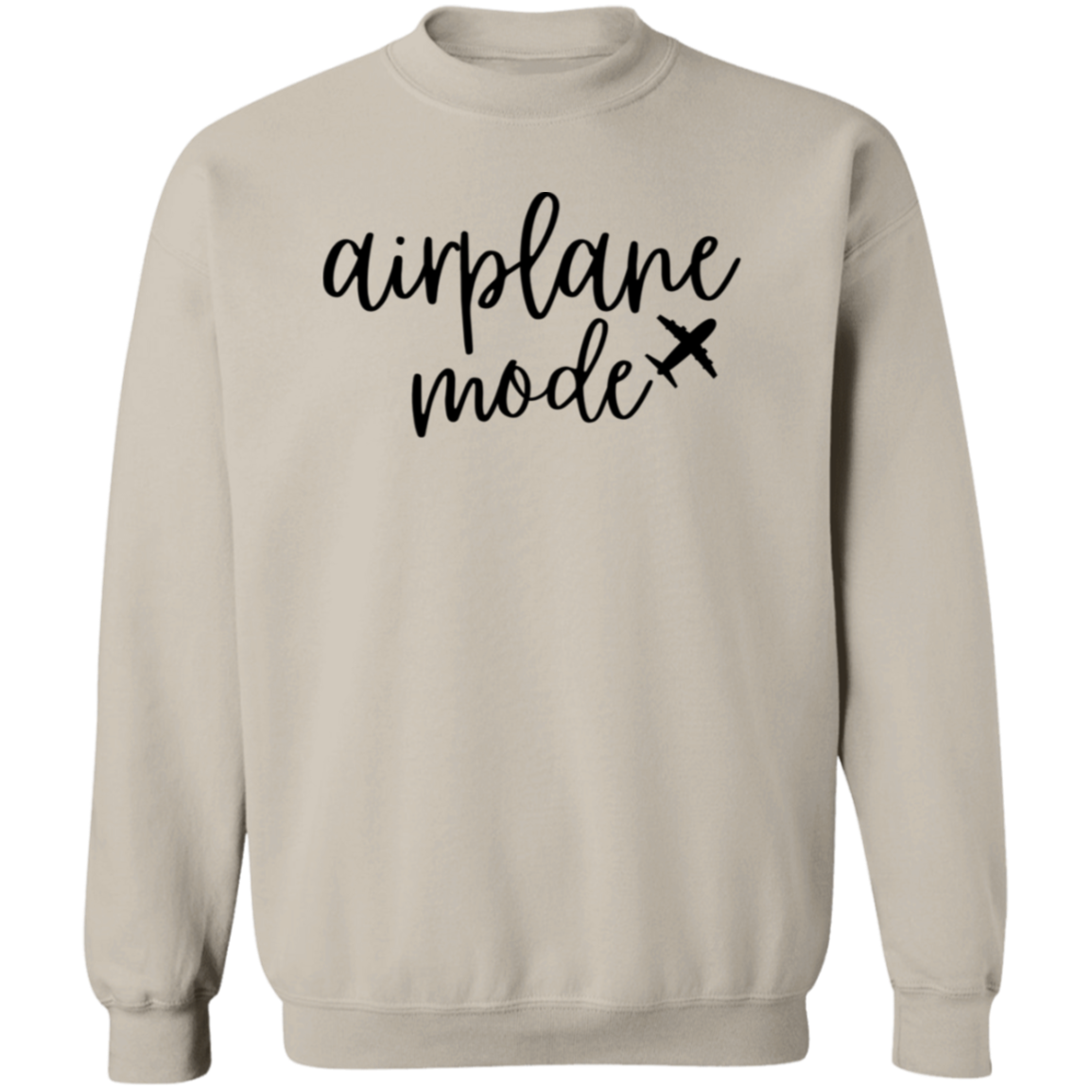 AIRPLANE MODE (Black) - Sweatshirt