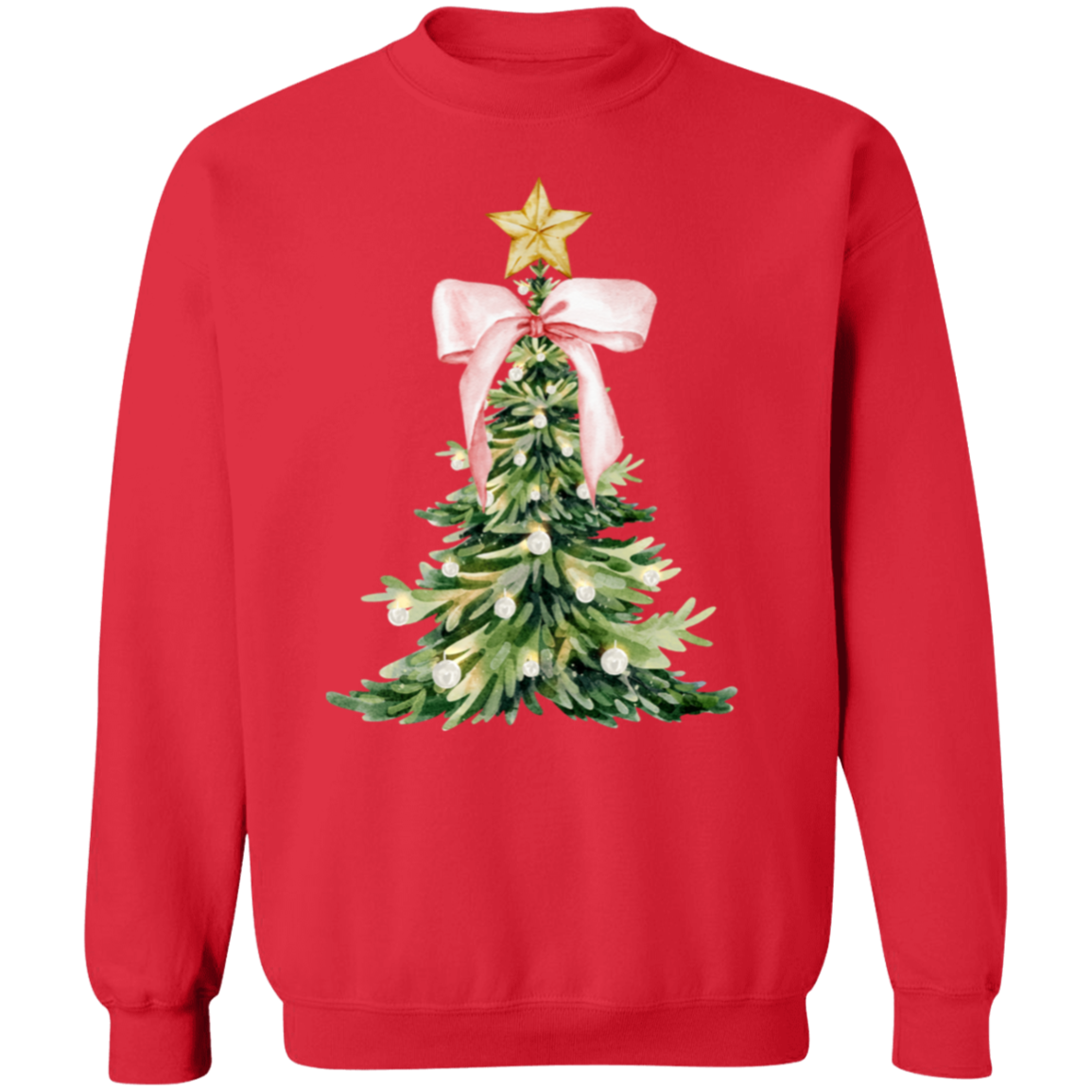 Christmas Pink Christmas Tree T-Shirt | Sweatshirt