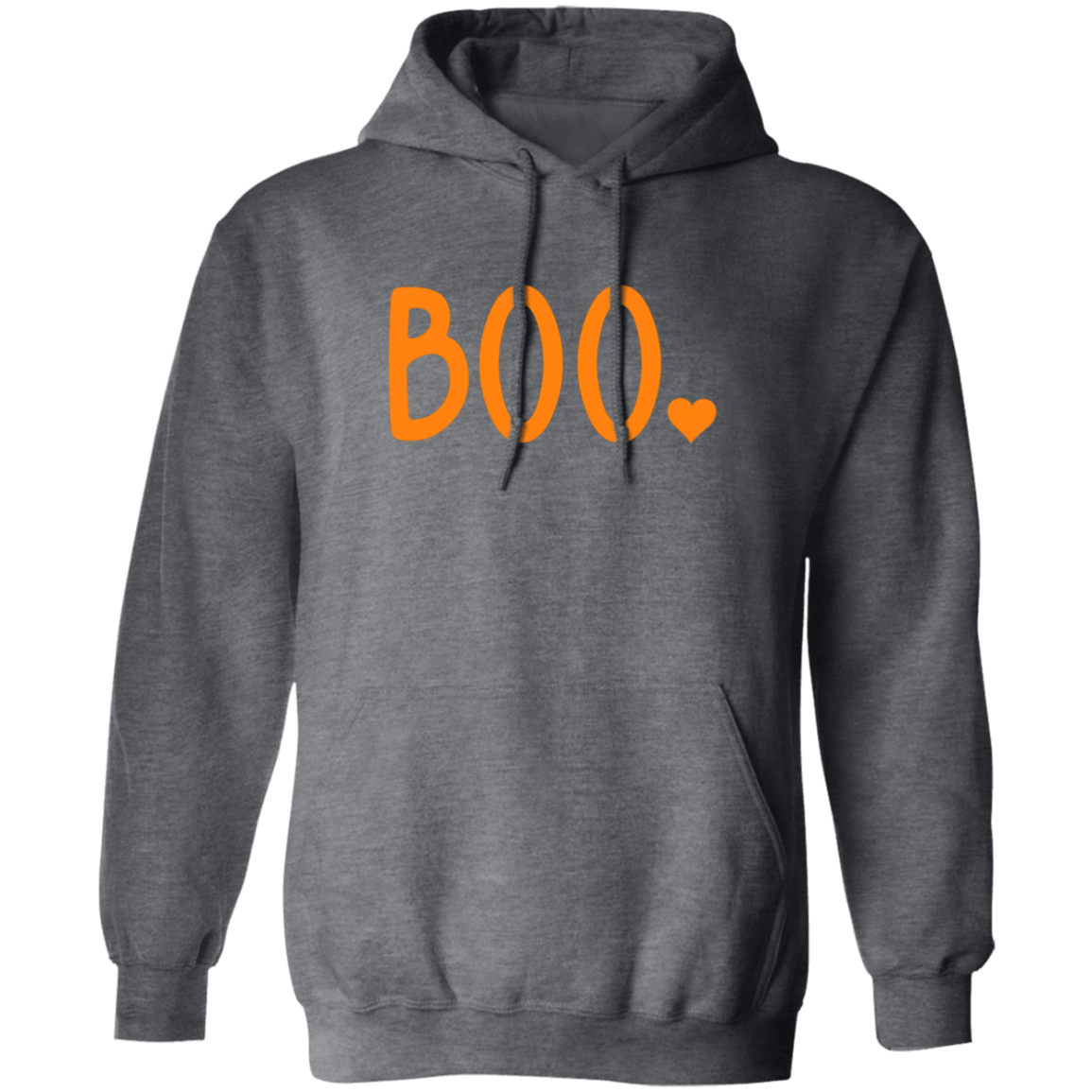 Boo Heart Halloween Hoodie